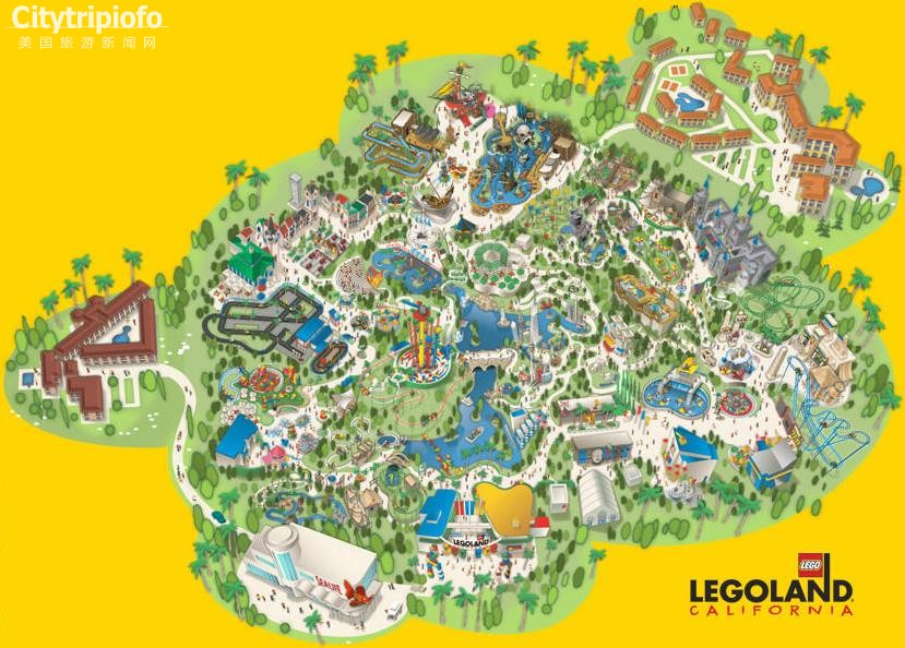 《洛杉矶乐高主题乐园Legoland》