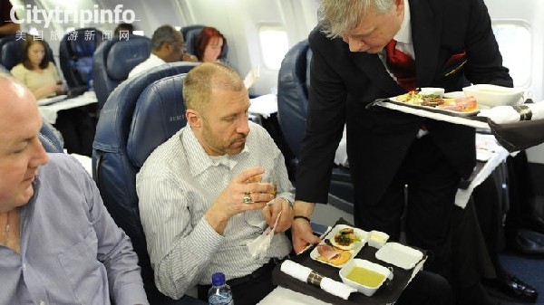 《2014年美国航企机上航餐排名：廉航餐食垫底》
