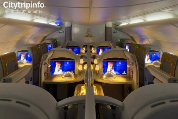 揭秘阿联酋航空旧金山A380航班的极致奢华