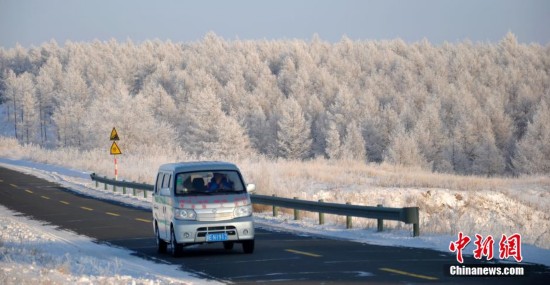 《自然奇观|内蒙古再现-40℃极寒　雾淞演绎冰雪童话！》