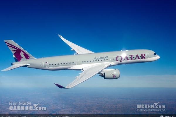 《卡塔尔航欲收购更多航企股权 接收第二架A350》
