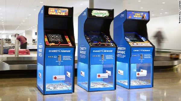 《瑞典机场引入投币游戏机 鸡肋硬币变慈善捐款》