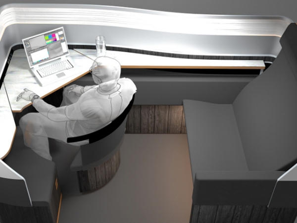 空客推出A350创新概念头等舱 仅设一条通道