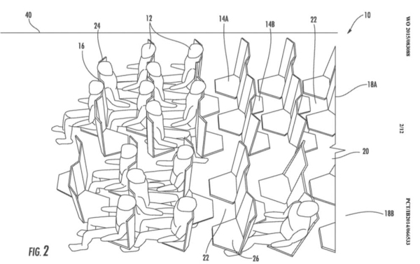不想再坐飞机了：新座椅设计让旅客面对面