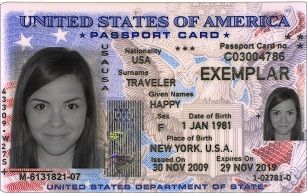 《新版美国护照 只剩28页 也可申请护照卡》
