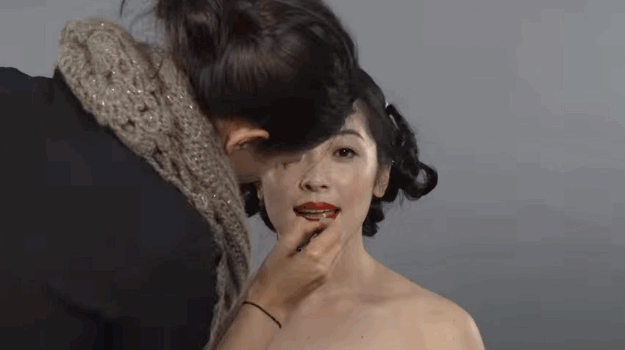 《中国女性妆容100年的变化 清朝风、民国风、劳动风...》