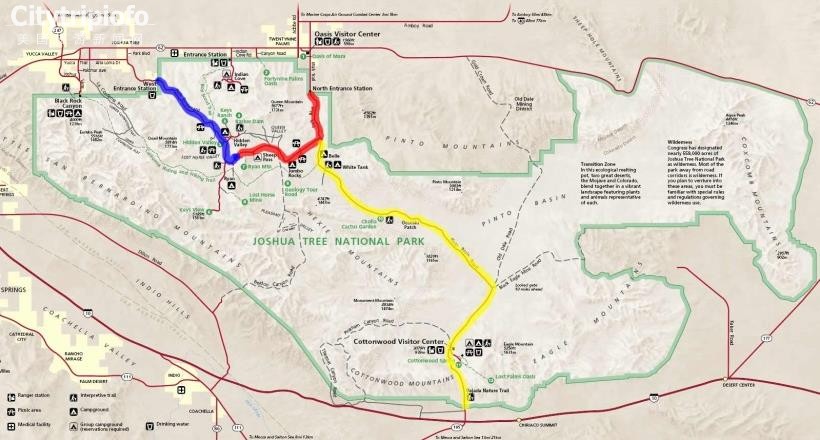 《美国加州约书亚书国家公园Joshua Tree National Park》