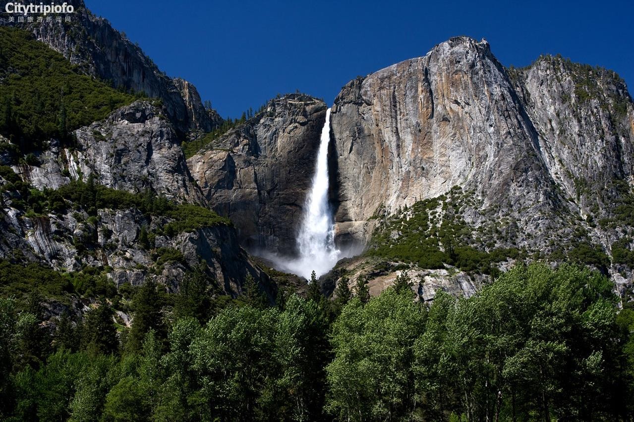《美国加州自然风光优胜美地国家公园Yosemite National Park》
