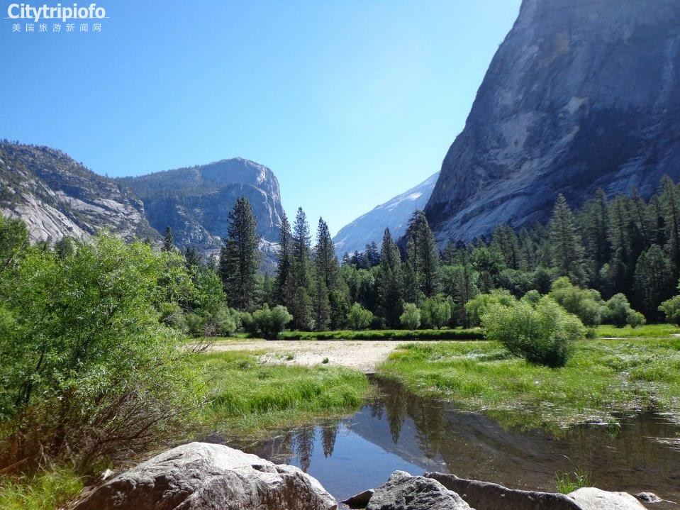 《美国加州自然风光优胜美地国家公园Yosemite National Park》