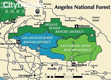《洛杉矶的“后花园”－安琪拉国家森林 Angeles National Forest》