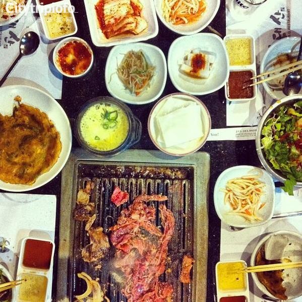 《洛杉矶美食推荐 – 吃到饱韩国烤肉》