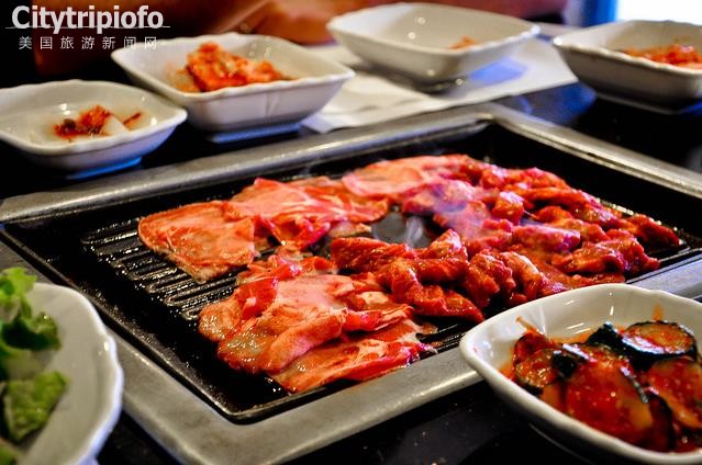 《洛杉矶美食推荐 – 吃到饱韩国烤肉》