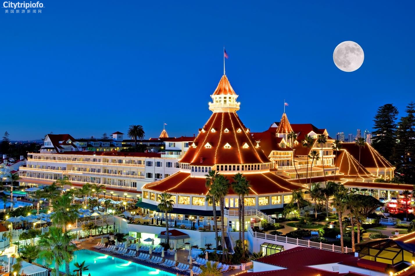 《科罗纳多大酒店  Hotel Del Coronado》