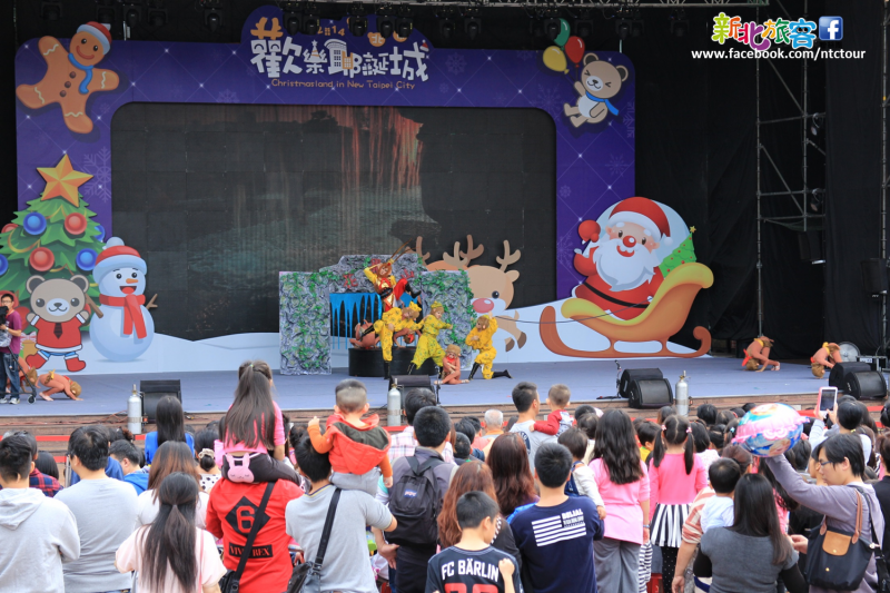《新北市欢乐耶诞城超好玩　女神降临「真想天天来」》