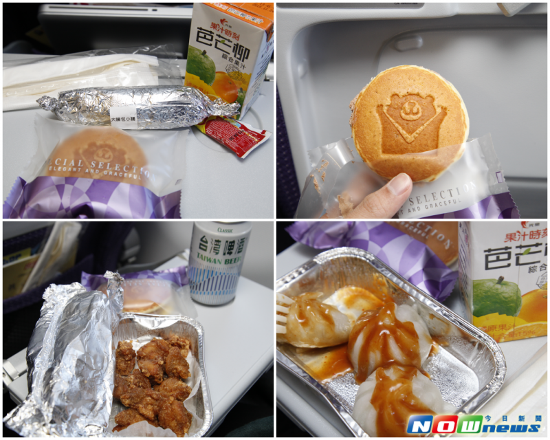 《直击|抱着威熊上威航！首航曼谷　3万英尺高空台味十足》
