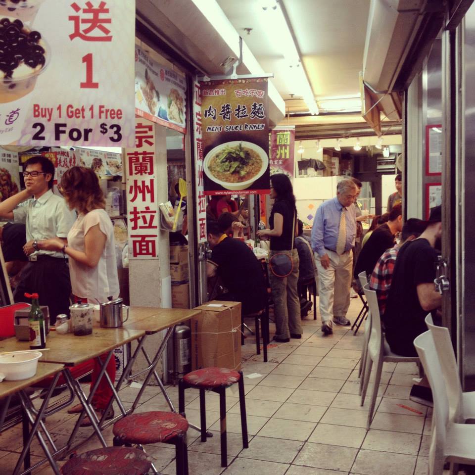 《纽约美食城成境外游客热点》