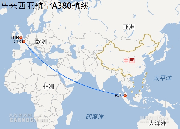 空客A380全球航线大盘点：土豪航空近40条