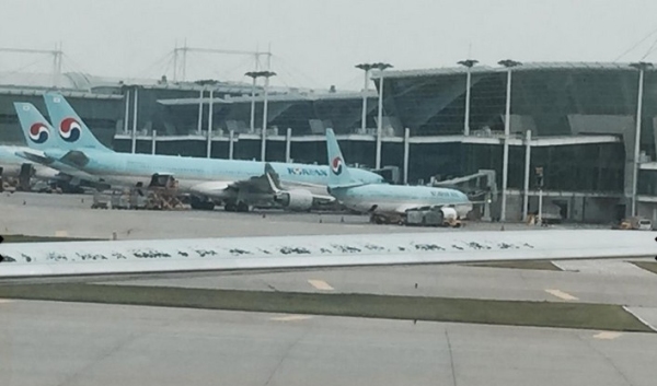 达美航空747在中国领空遭冰雹袭击受损