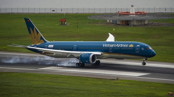 越南航空首架787-9飞越华盛顿 将购777X和787-10