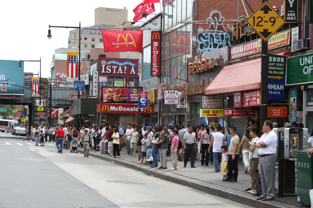《纽约法拉盛旅游 美国旅游新景点》