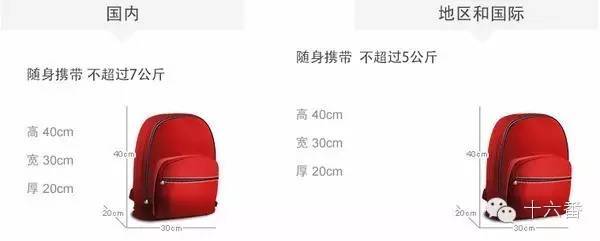 《2016年亚洲地区常用航空公司行李变更说明》