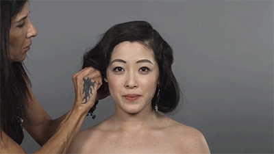 《中国女性妆容100年的变化 清朝风、民国风、劳动风...》