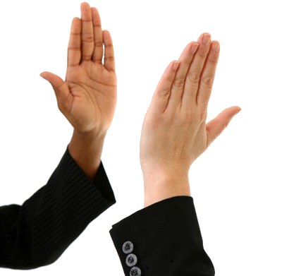《美国文化分享，击拳，Hi Five，Shake Hand》